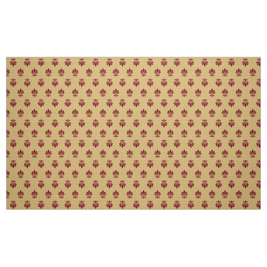 Lilie Pattern Stoff (Fat Quarter (45,7 x 55,9 cm))