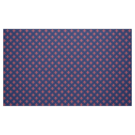 Lilie Pattern Stoff (Fat Quarter (45,7 x 55,9 cm))