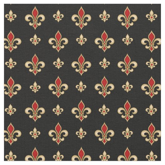 Lilie Pattern Stoff (Nahaufnahme)