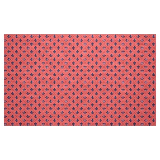 Lilie Pattern Stoff (Fat Quarter (45,7 x 55,9 cm))