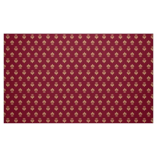 Lilie Pattern Stoff (Fat Quarter (45,7 x 55,9 cm))