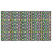 Lilie, Pfeile, Mardi Gras Tischdecke (Vorderseite (Horizontal))