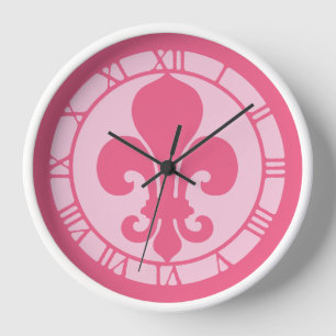 Lilie Pink Uhr