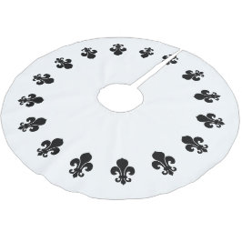 Lilie Polyester Weihnachtsbaumdecke