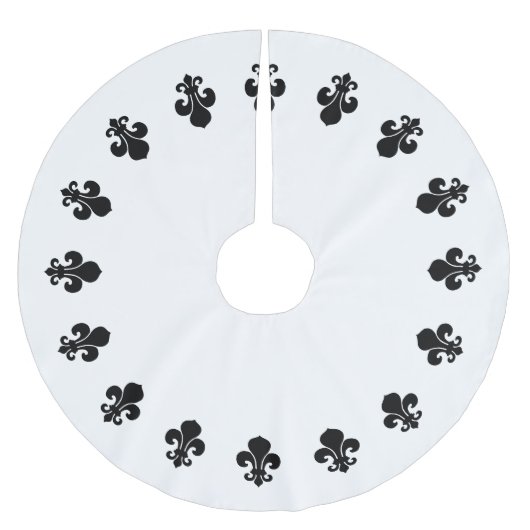 Lilie Polyester Weihnachtsbaumdecke (Vorderseite)