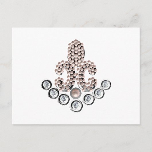 Lilie Postkarte (Vorderseite)