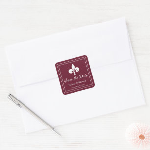 Lilie Save the Date Stickers