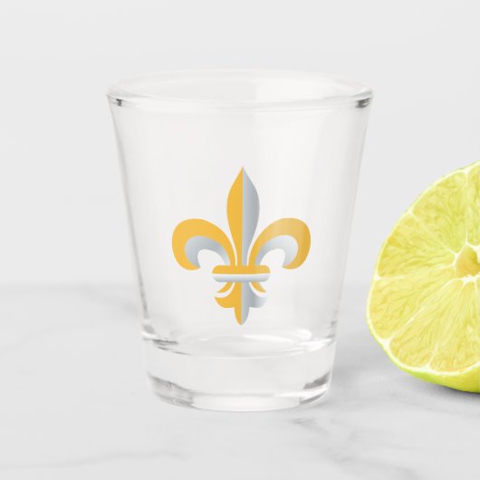 Lilie Schnapsglas (Vorderseite)