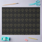 Lilie Simple EleganBlack and Gold Seidenpapier (Basteln)