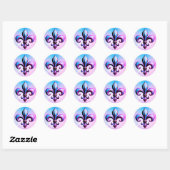 Lilie Sticker (Blatt)