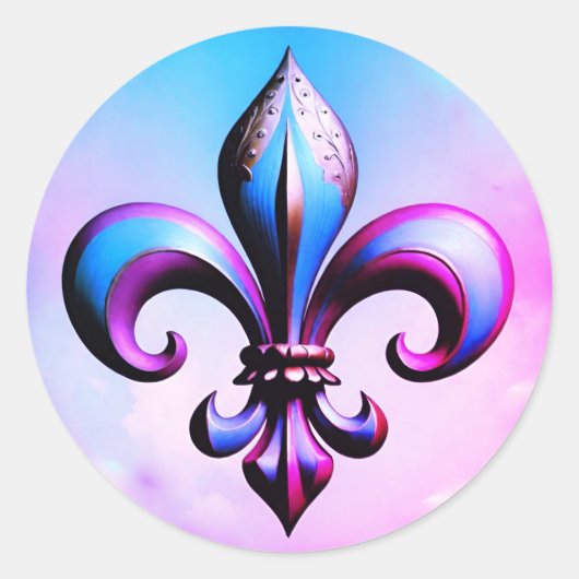 Lilie Sticker (Vorderseite)