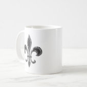 Lilie - Stripey Kaffeetasse (Vorderseite Links)