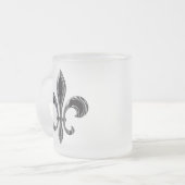 Lilie - Stripey Mattglastasse (Vorderseite Links)