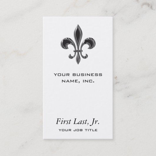 Lilie - Stripey Visitenkarte (Vorderseite)