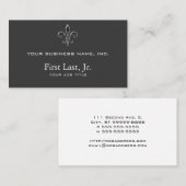 Lilie - Stripey Visitenkarte (Vorne/Hinten)