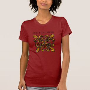 Lilie, Text hinzufügen T-Shirt