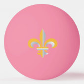 Lilie Tischtennisball (Rückseite)