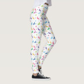 Lilie und Dackeln Leggings (Rechts)