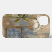 Lilie und Fliese Case-Mate iPhone Hülle (Rückseite (Horizontal))