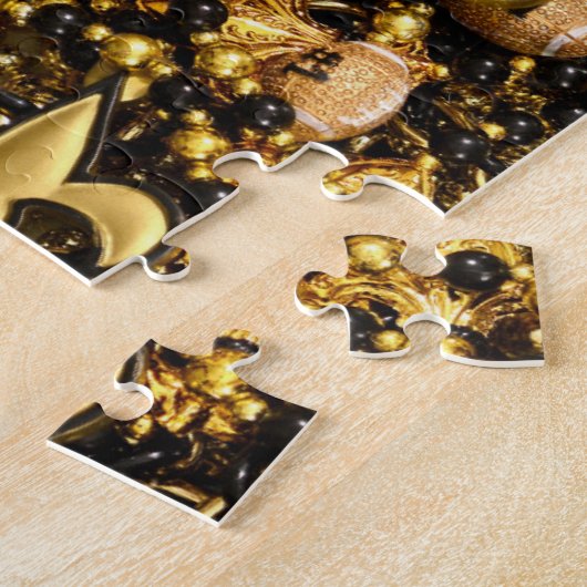 Lilie und Fußball Puzzle (Seite)