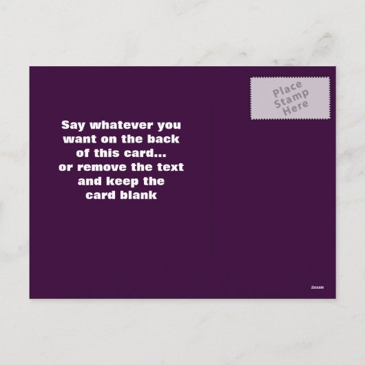 Lilie und Postkarte für die Überquerung des Ostens (Rückseite)