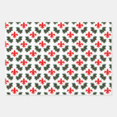 Lilie und Weihnachten Geschenkpapier Set (Vorderseite 3)