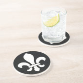 Lilie Untersetzer (Seite)