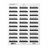 Lilie Vertrauliche Kennzeichnungen (Vorne)