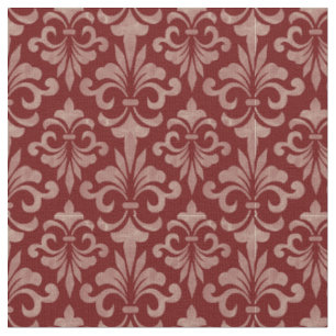 Lilie Vintag Französisch Elegantes Royal Pattern Stoff