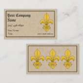 Lilie Visitenkarte (Vorne/Hinten)