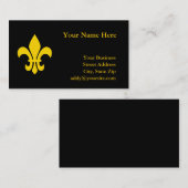 Lilie Visitenkarte (Vorne/Hinten)