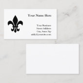 Lilie Visitenkarte (Vorne/Hinten)