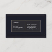 Lilie Visitenkarte (Rückseite)