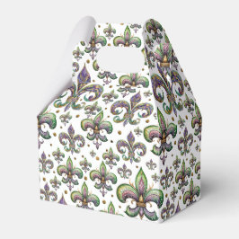 Lilie Watercolor Mardi Gras Vibes Geschenkschachtel