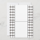 Lilie Wedding Einladung (Rückseite)