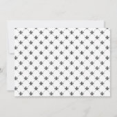 Lilie Wedding Einladung (Rückseite)