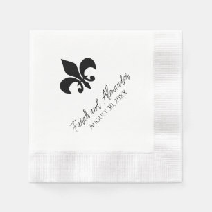 Lilie Wedding Napkins Serviette