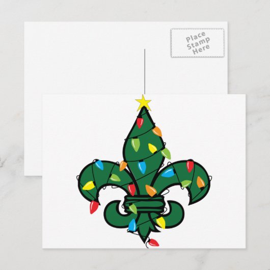 Lilie Weihnachten (Vorne/Hinten)