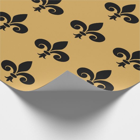 Lilie Wrapping Paper Geschenkpapier (Ecke)