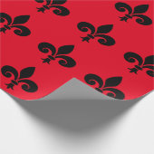 Lilie Wrapping Paper Geschenkpapier (Ecke)