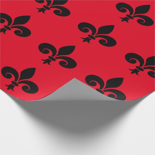 Lilie Wrapping Paper Geschenkpapier (Ecke)