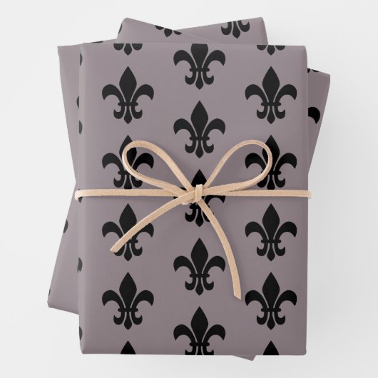 Lilie Wrapping Paper Sheets Geschenkpapier Set (Beispiel)