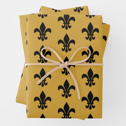 Lilie Wrapping Paper Sheets Geschenkpapier Set (Beispiel)