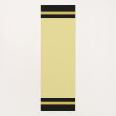 Lilie zu Champagne Beige Yogamatte (Rückseite)