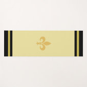 Lilie zu Champagne Beige Yogamatte (Vorderseite (Horizontal))