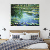 Lilien (1) leinwanddruck (Insitu (Schlafzimmer))