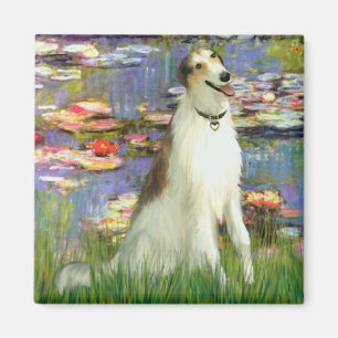 Lilien 2 -  Borzoi Magnet