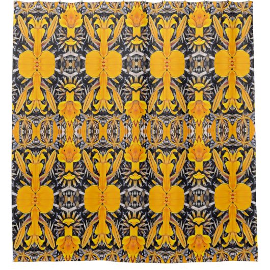 Lilien 2 duschvorhang (Vorderseite)