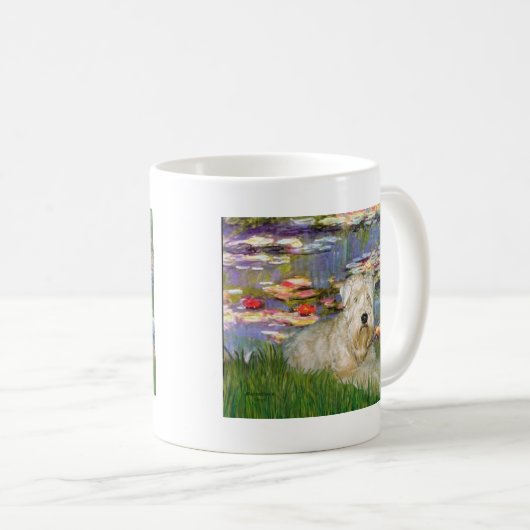 Lilien 2 - Radstand Terrier 1 Kaffeetasse (VorderseiteRechts)