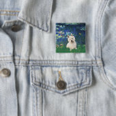 Lilien 5 - Westie 1 Button (Beispiel)